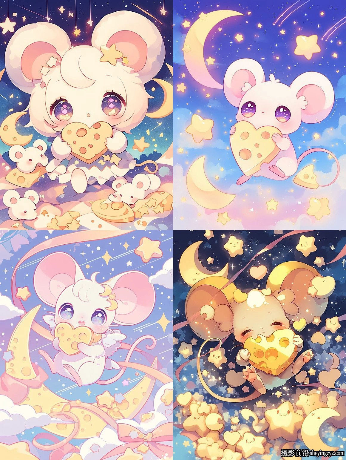 461个Q版卡哇伊Kawaii艺术图像生成AI提示词第一季 VOL 1