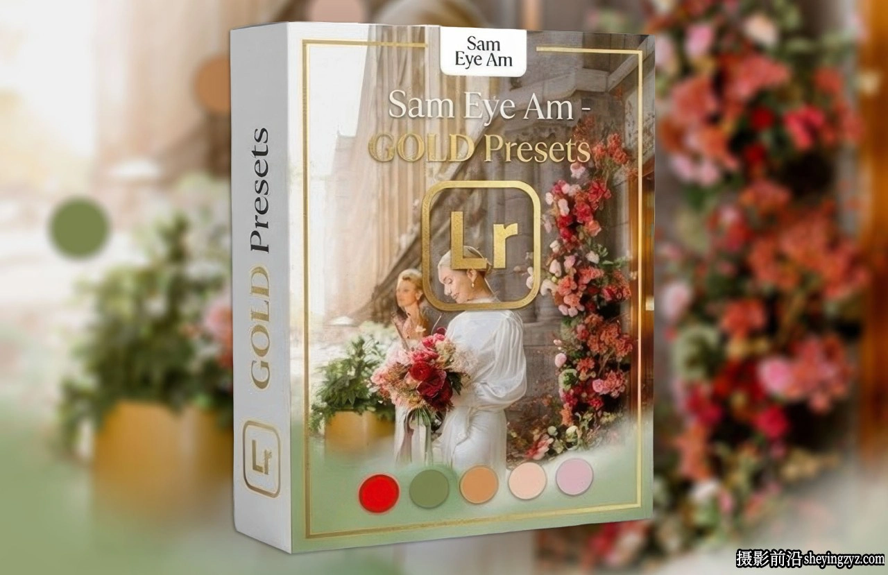 充满活力的暖色婚礼人像调色LR预设 Sam Eye Am - GOLD Presets