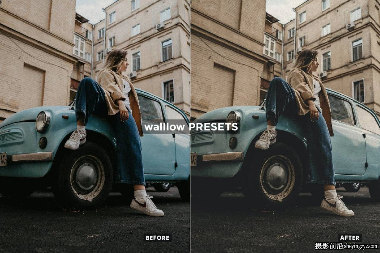 复古电影胶片人像后期调色LR预设手机滤镜 Vintage Film Presets