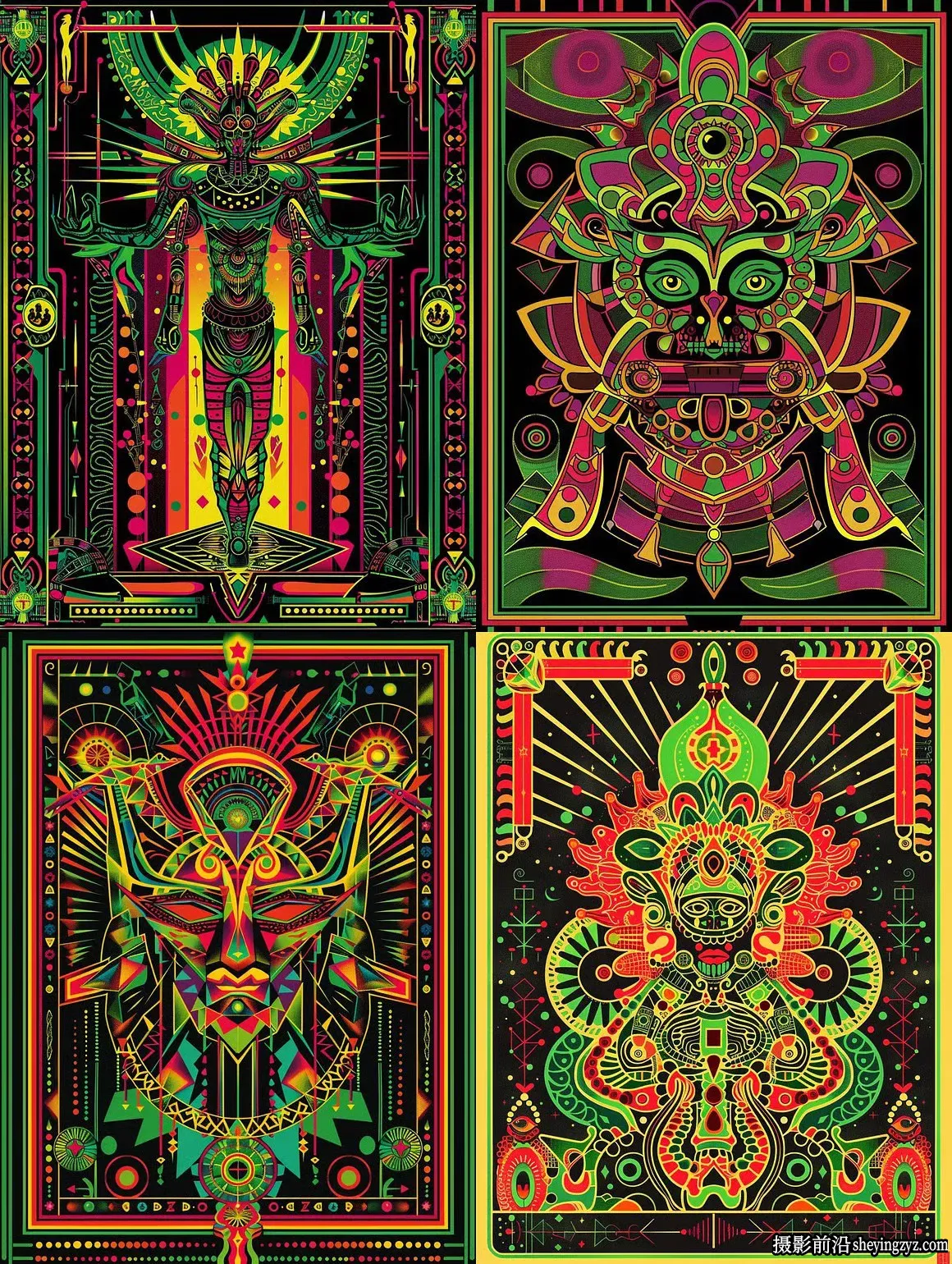 466个Midjourney卡牌艺术图像生成AI提示提示词第一卷 VOL 1