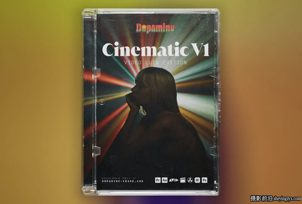 专业电影制作人LUT调色预设Dopamine Frame - Cinematic V1 Video LUTs