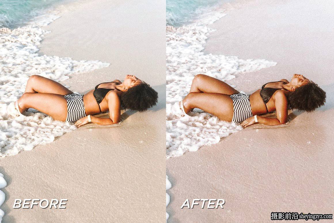 夏季旅拍人像后期调色LR预设及手机调色滤镜 Summer Tan Presets