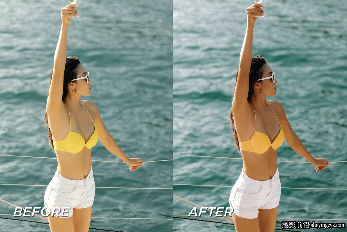 夏季旅拍人像后期调色LR预设及手机调色滤镜 Summer Tan Presets