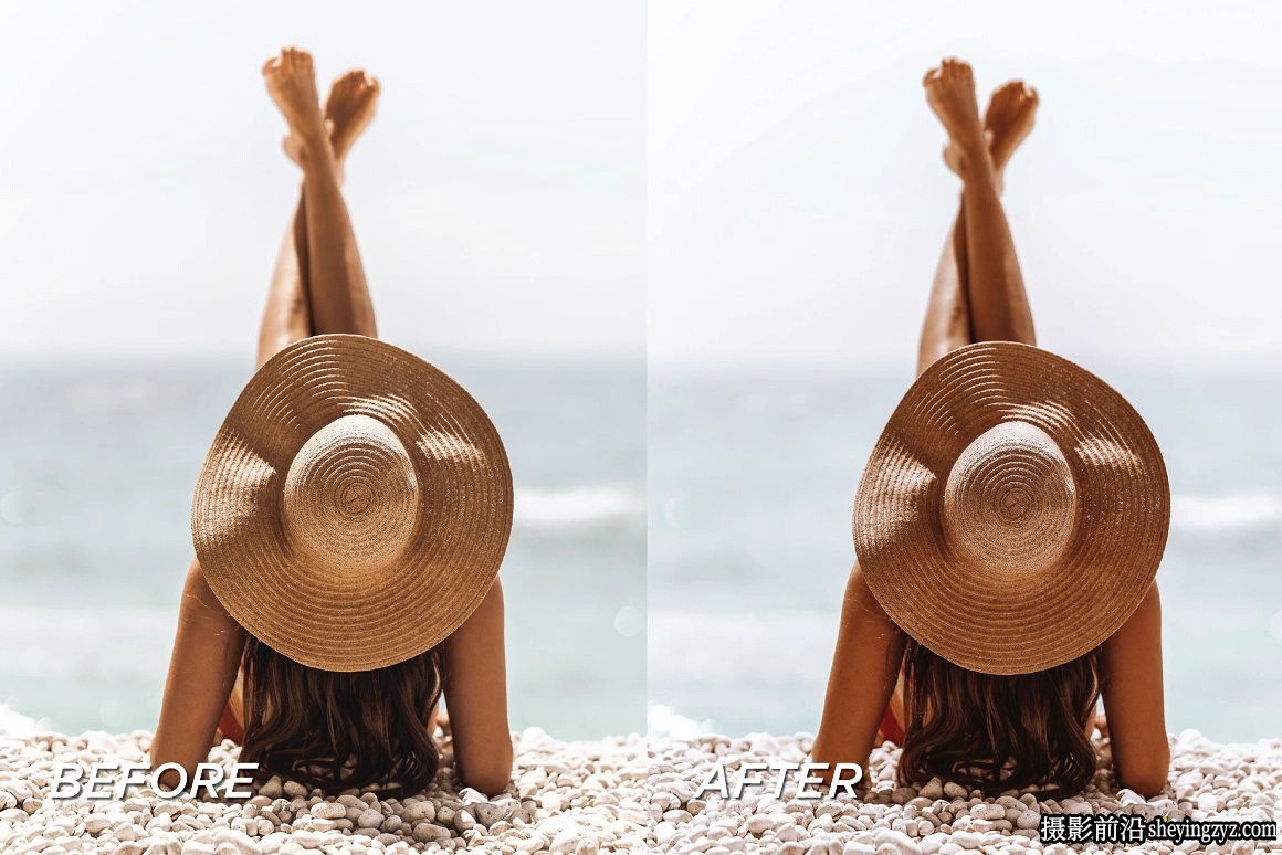 夏季旅拍人像后期调色LR预设及手机调色滤镜 Summer Tan Presets