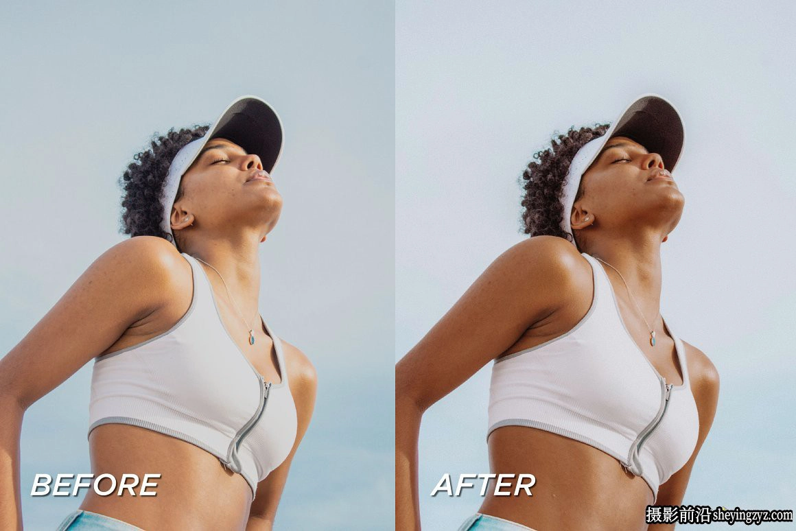 夏季旅拍人像后期调色LR预设及手机调色滤镜 Summer Tan Presets