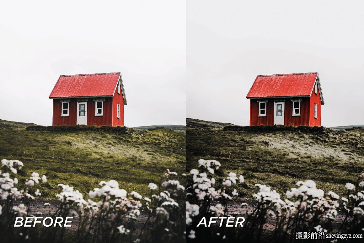 冰岛旅拍人文风光调色LR预设手机调色滤镜Iceland Lightroom Presets