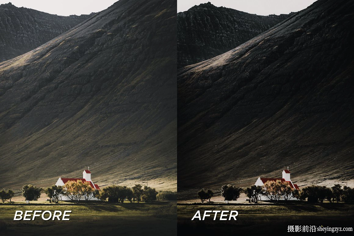 冰岛旅拍人文风光调色LR预设手机调色滤镜Iceland Lightroom Presets