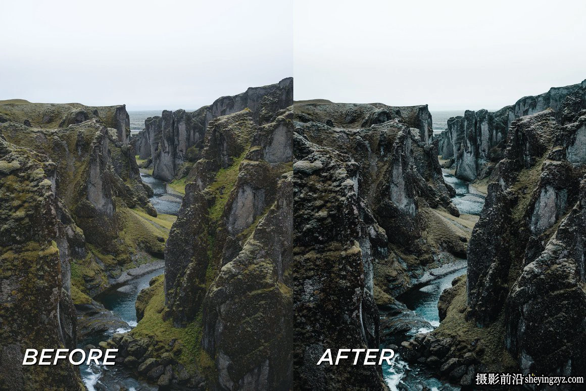冰岛旅拍人文风光调色LR预设手机调色滤镜Iceland Lightroom Presets