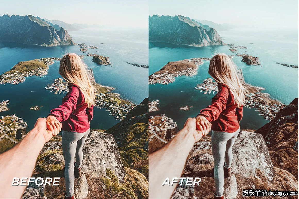 北欧旅拍风光调色LR预设及手机调色滤镜 Nordic Lightroom Presets