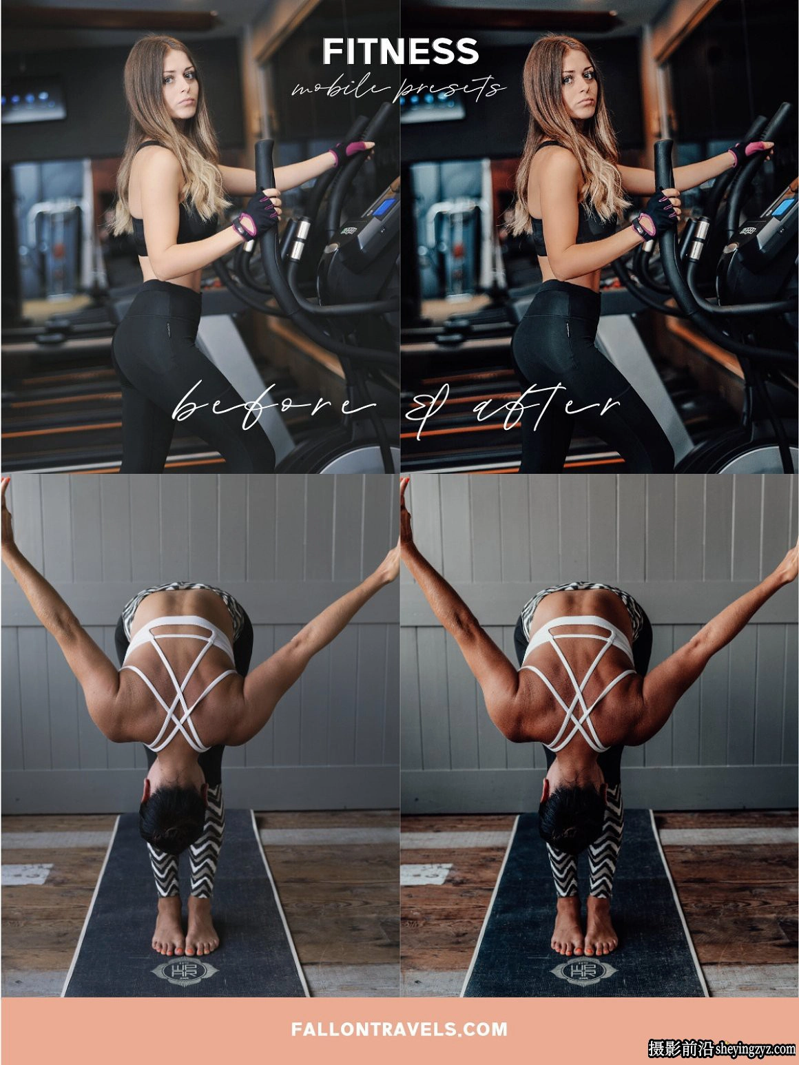 健身房健身博主人像手机调色LR预设 Fitness Lightroom Presets