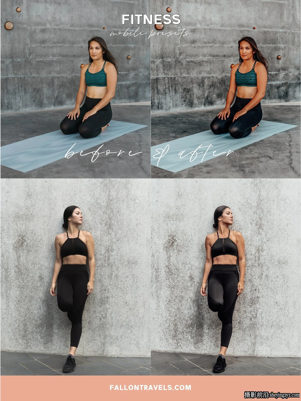 健身房健身博主人像手机调色LR预设 Fitness Lightroom Presets