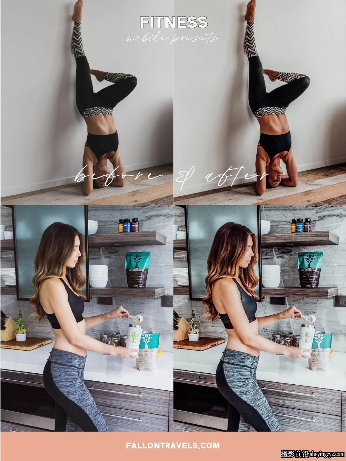 健身房健身博主人像手机调色LR预设 Fitness Lightroom Presets