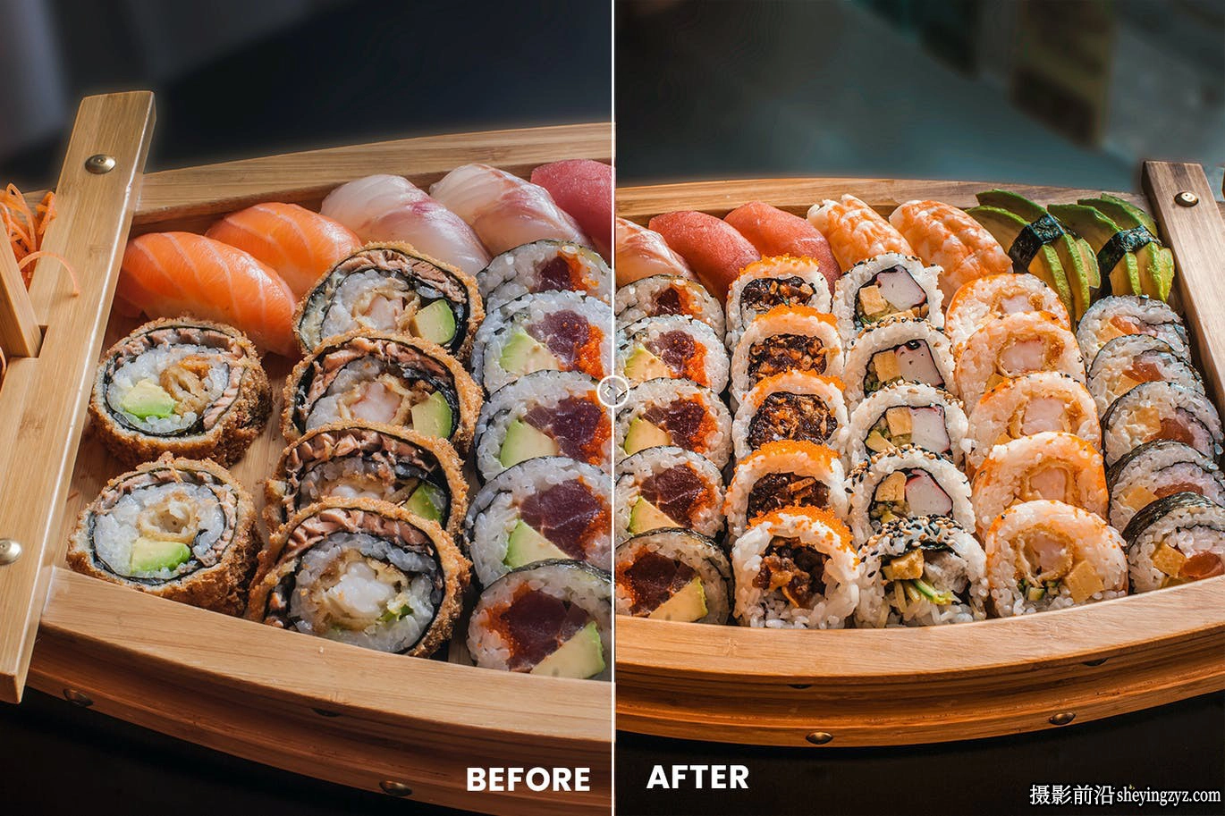 美食摄影胶片风格调色LR预设 Food Effect Lightrom Presets