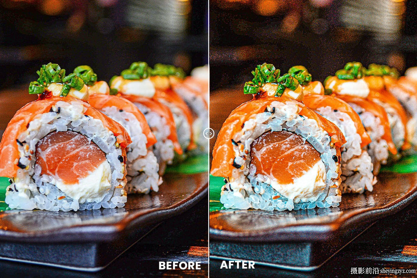 美食摄影胶片风格调色LR预设 Food Effect Lightrom Presets