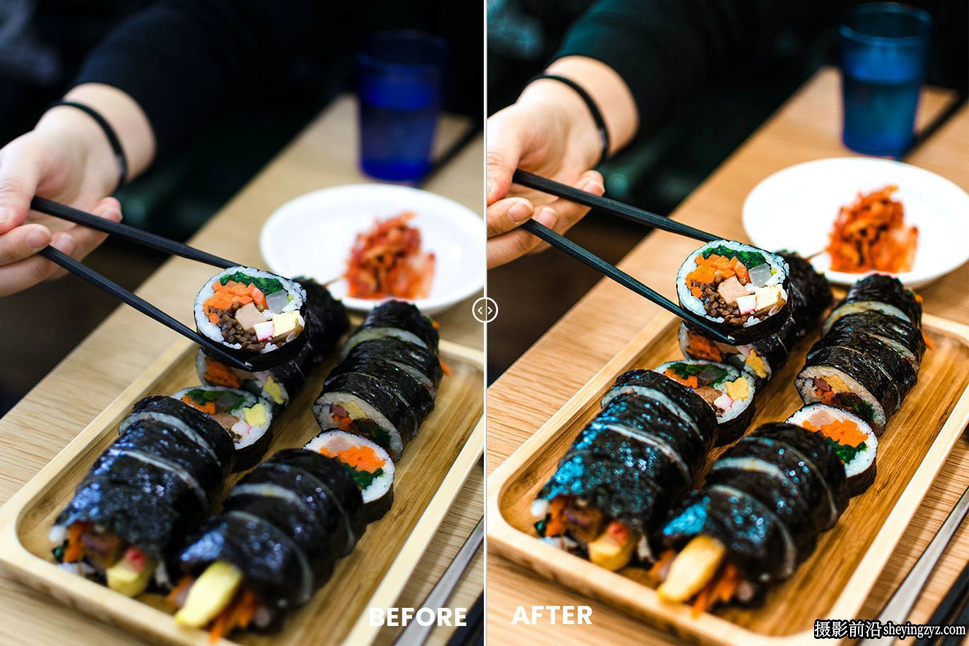 美食摄影胶片风格调色LR预设 Food Effect Lightrom Presets