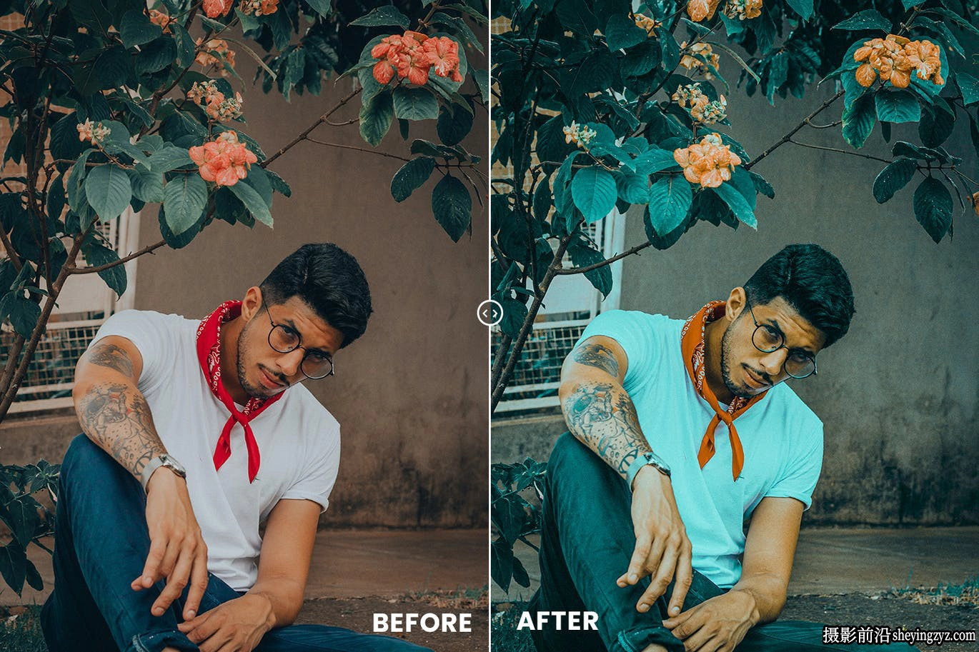 型男电影人像摄影LR调色滤镜 Clean Man Portrait Lightrom Preset