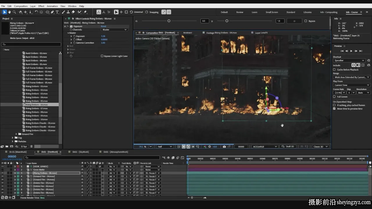 After Effects电影合成的艺术教程 Infinite VFX (Anurag Raj) -中英字幕