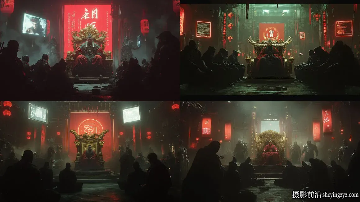 483个Midjourney赛博朋克黑帮图像生成AI提示词第一卷 VOL 1