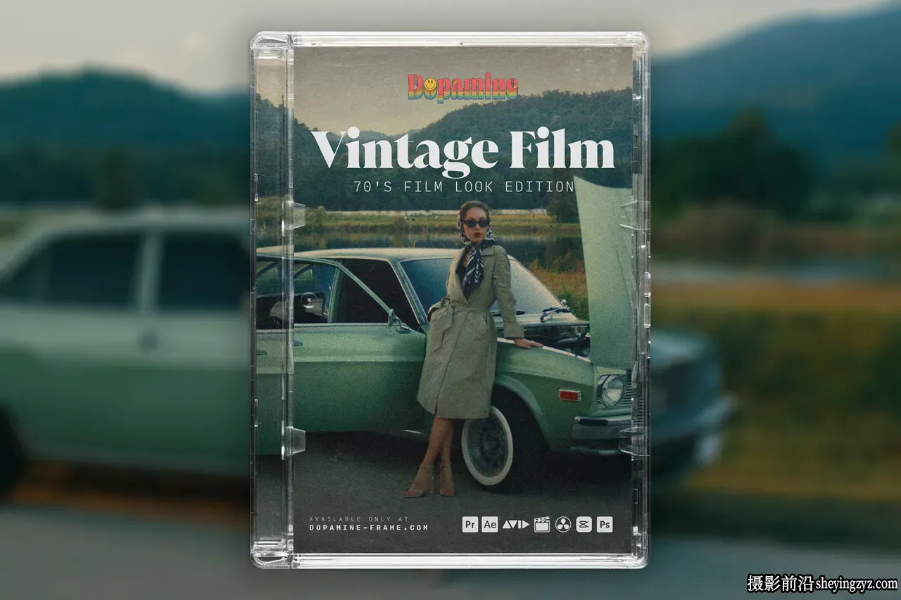 70年代复古电影胶片LUT预设Dopamine Frame-Vintage Film Video LUTs