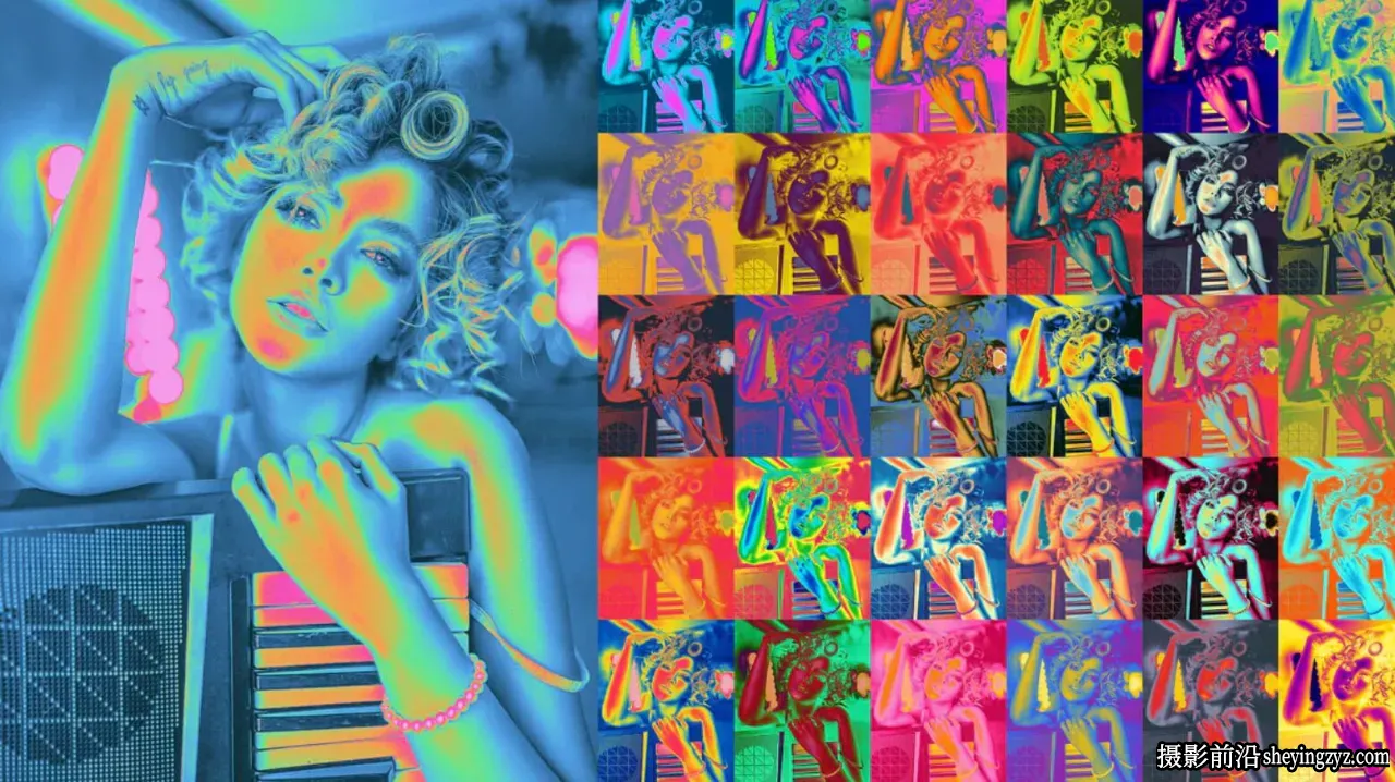 热力图视觉效果LUT调色预设Sickboat-HEAT MAPS EFFECT: THERMAL LUTS