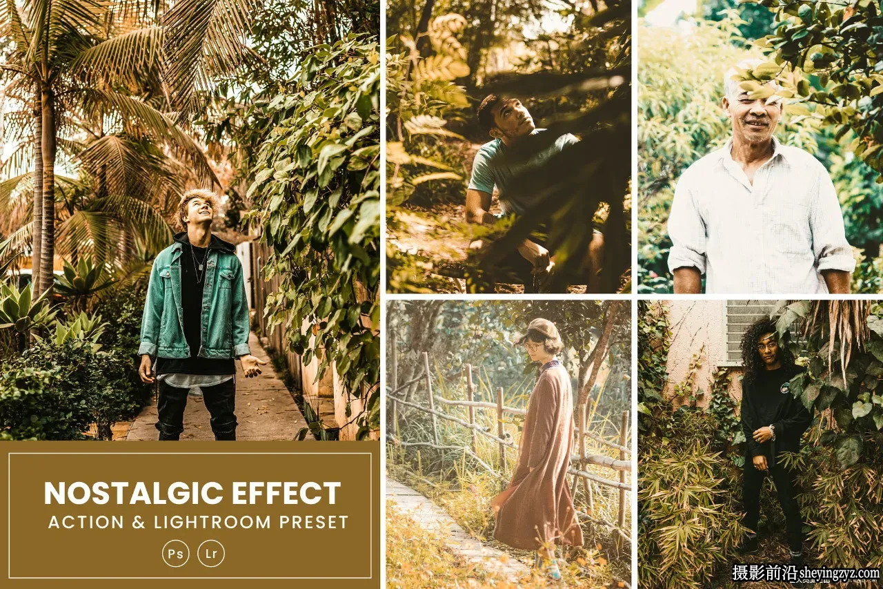 免费LR预设-怀旧胶片调色LR预设 Nostalgic Effect Lightrom Presets