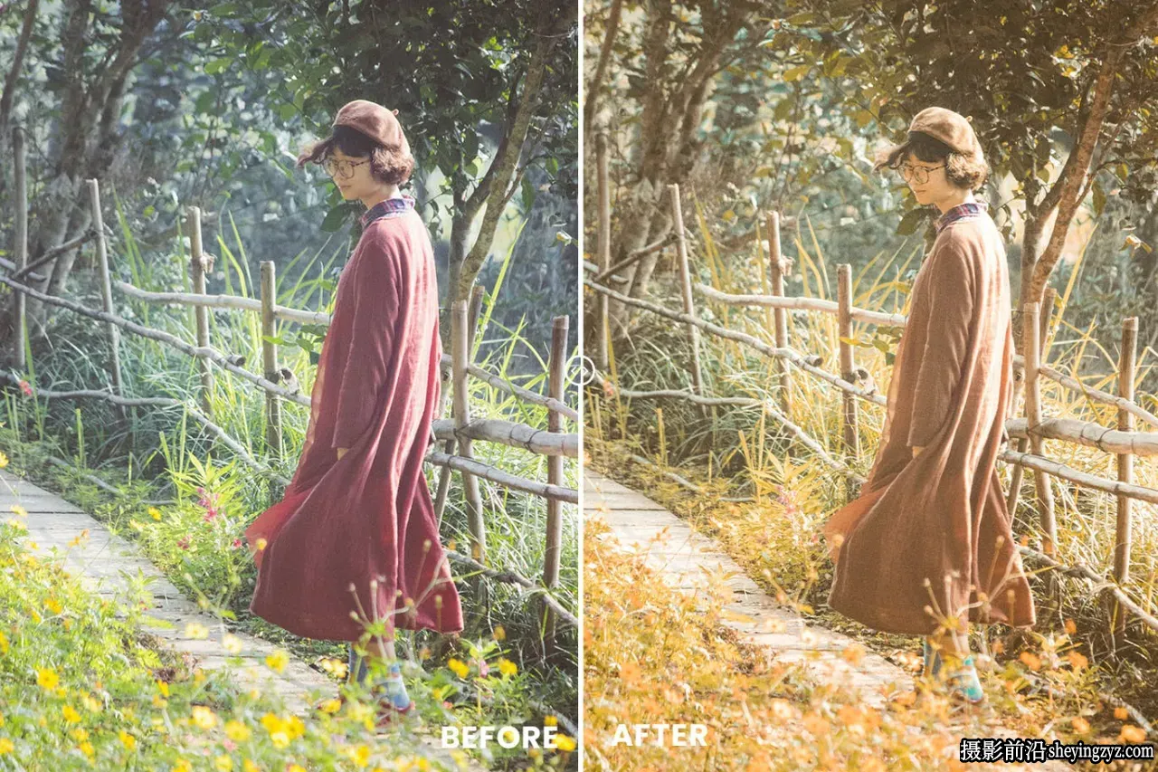 免费LR预设-怀旧胶片调色LR预设 Nostalgic Effect Lightrom Presets