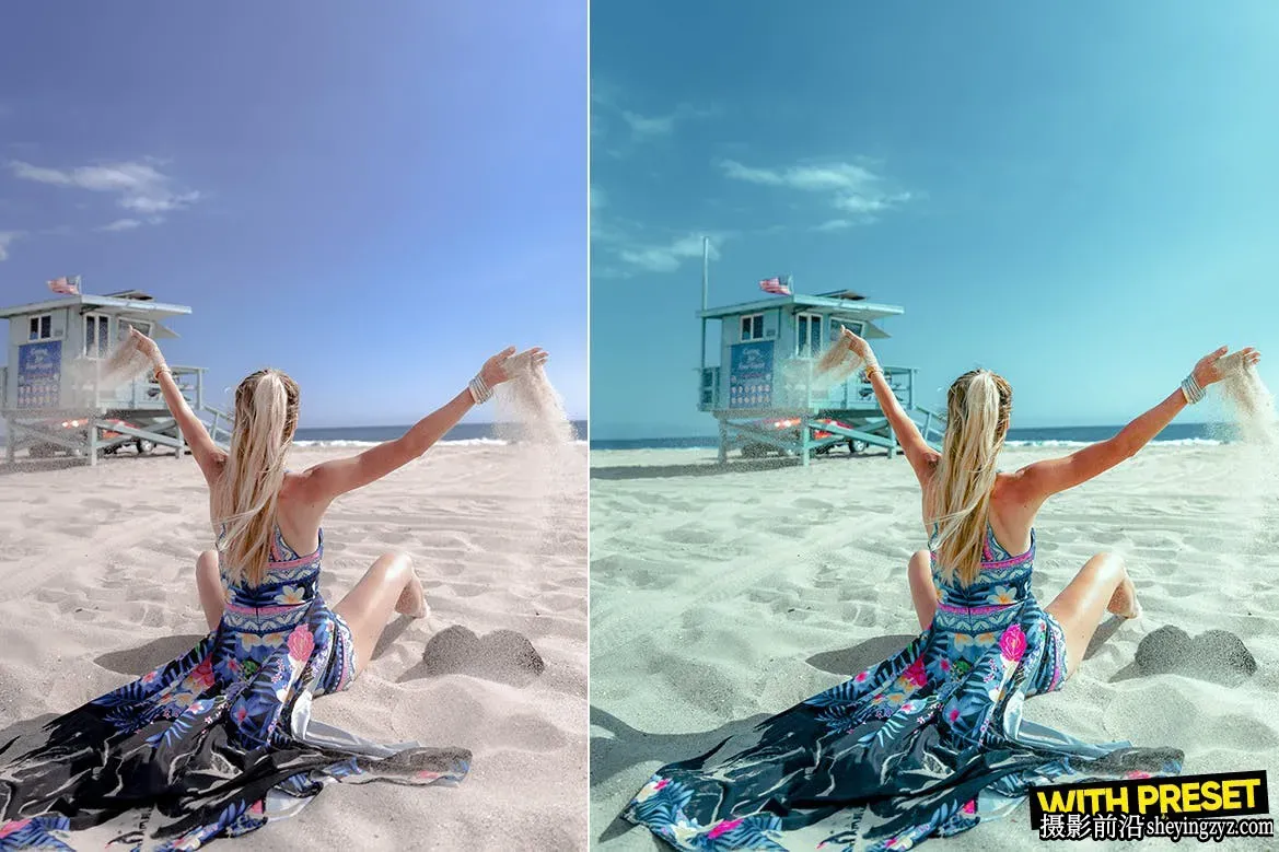 旅拍电影色彩人像调色LR预设 ARTA - Seaside Lightroom Presets