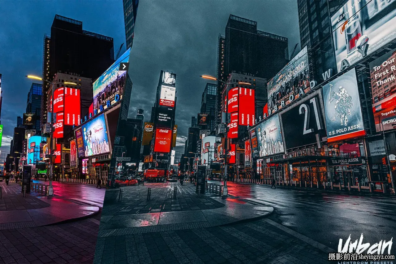 城市街拍黑金电影胶片Lightroom预设 Urban Lightroom Presets