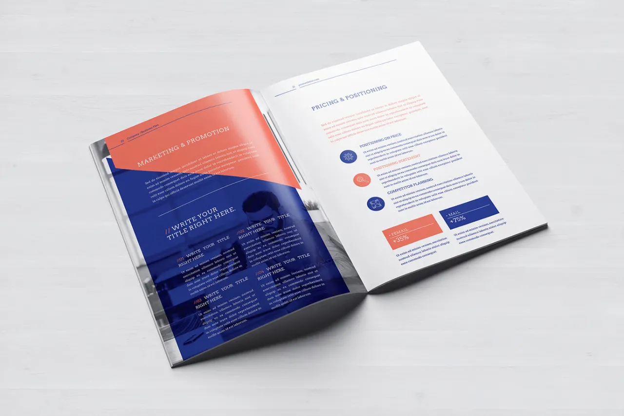 商业计划 |Canva |医生 |ID |PSD模板Word 模板