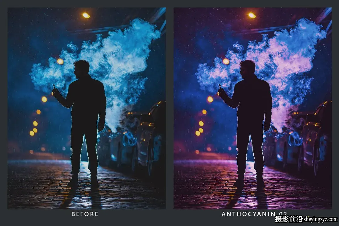 街拍电影胶片调色LR预设 20 Purple Green Lightroom Presets and LUTs