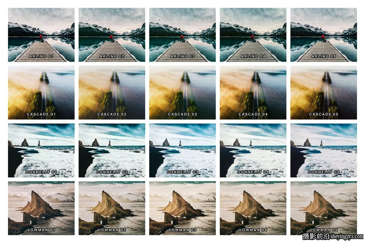 旅拍电影风光LR预设 Dramatic Landscape Lightroom Presets and LUTs