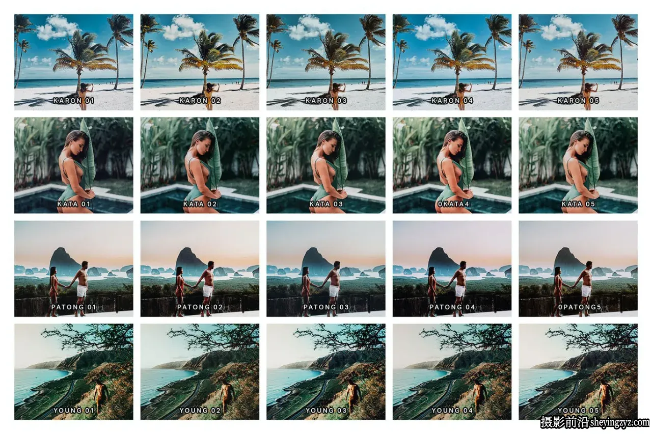 泰国旅拍人文风光LR预设 Epic Thailand Lightroom Presets and LUTs