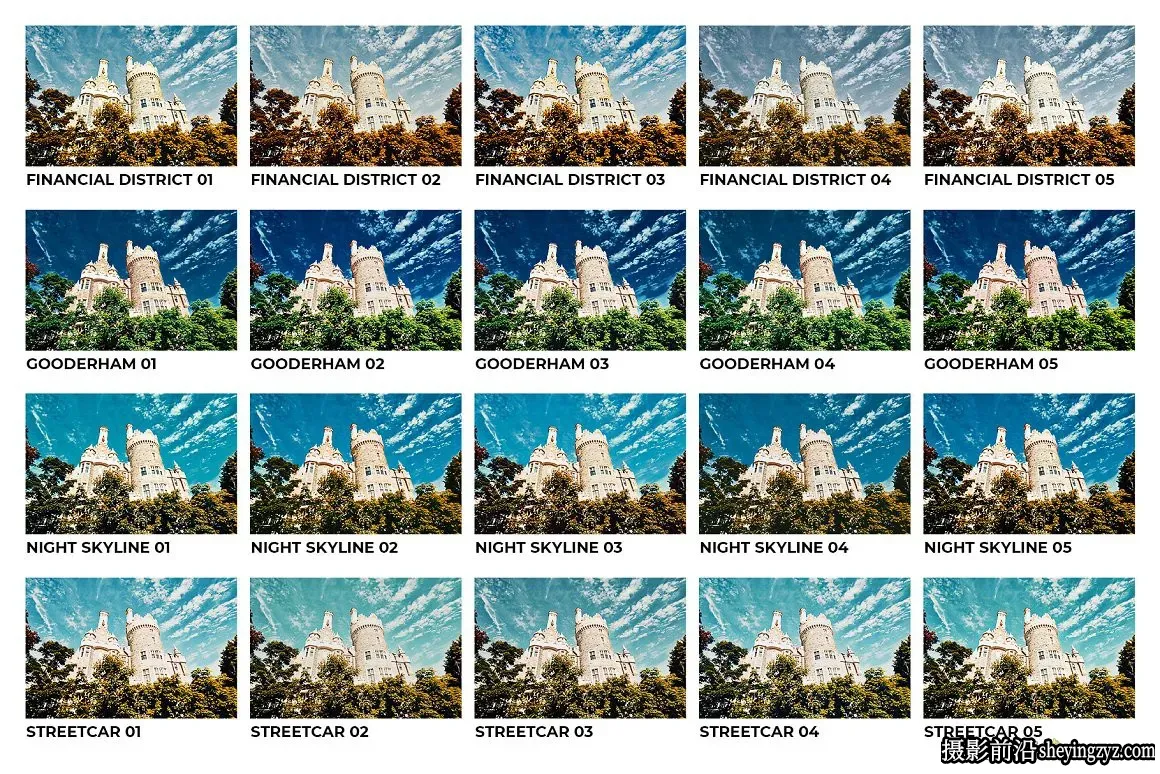 多伦多旅拍人文风光调色LR预设 20 Toronto Lightroom Presets and LUTs