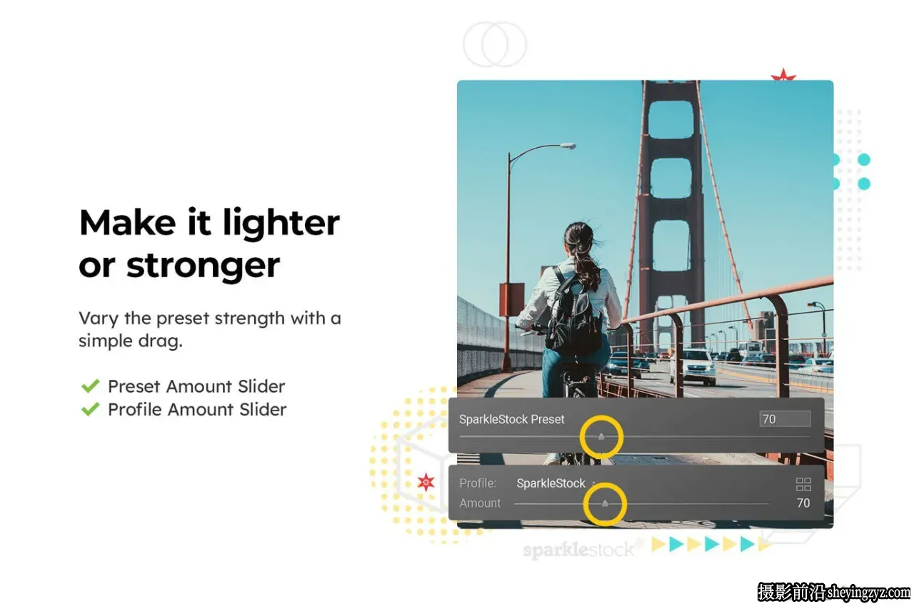 旧金山旅拍人文风光调色LR预设 20 San Francisco Lightroom Presets and LUTs