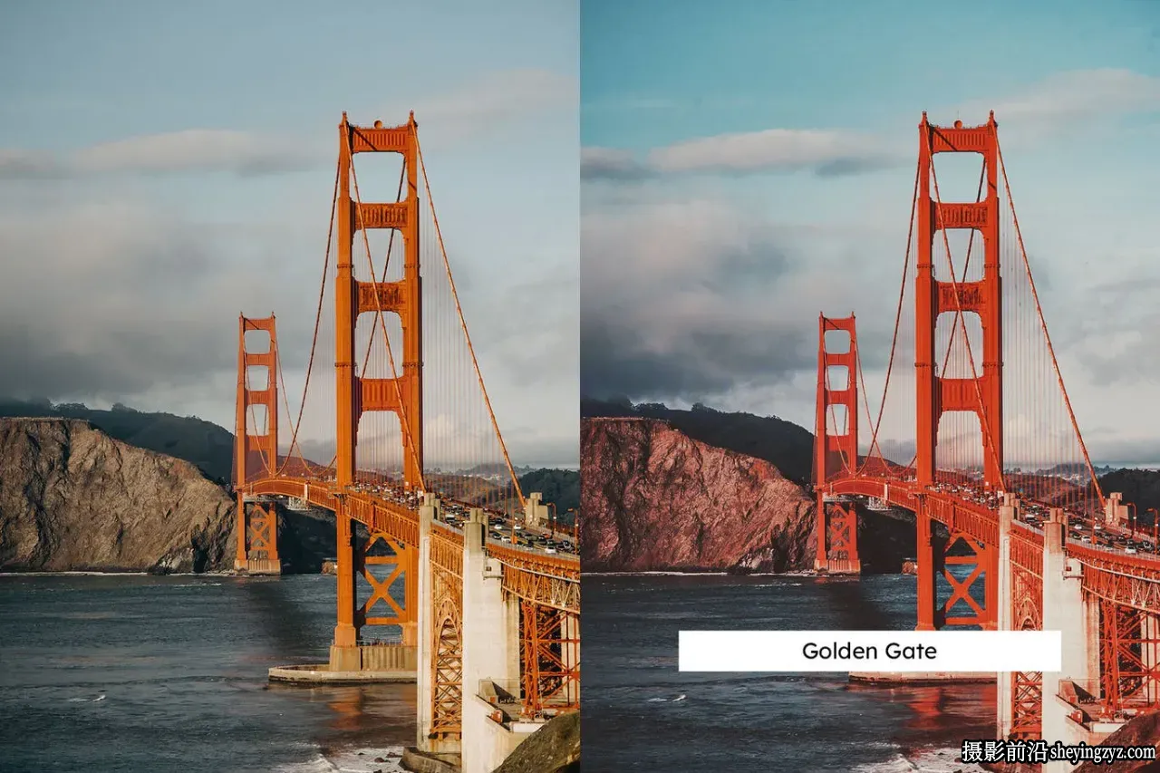 旧金山旅拍人文风光调色LR预设 20 San Francisco Lightroom Presets and LUTs