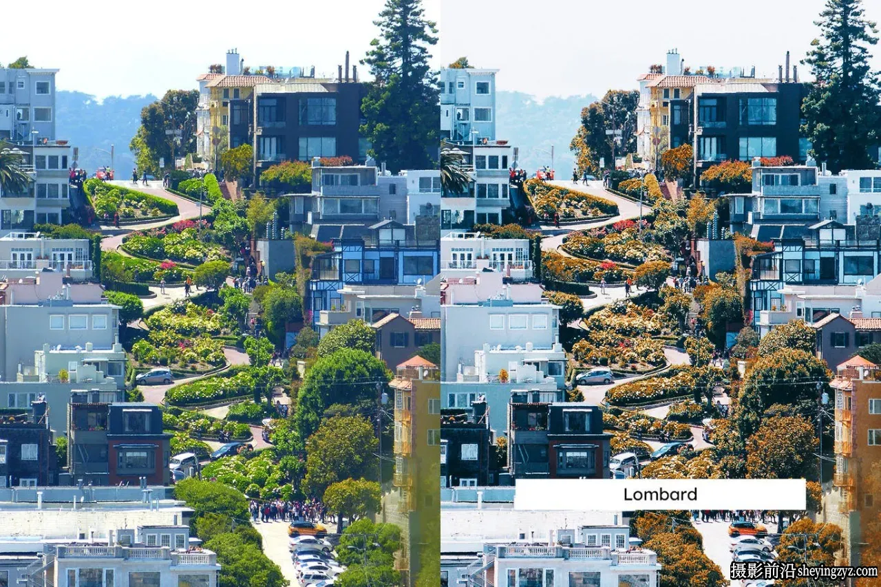 旧金山旅拍人文风光调色LR预设 20 San Francisco Lightroom Presets and LUTs