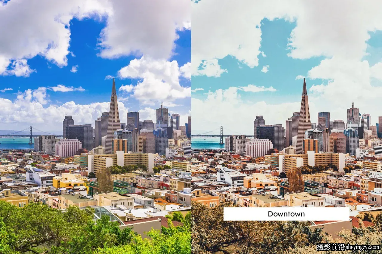 旧金山旅拍人文风光调色LR预设 20 San Francisco Lightroom Presets and LUTs