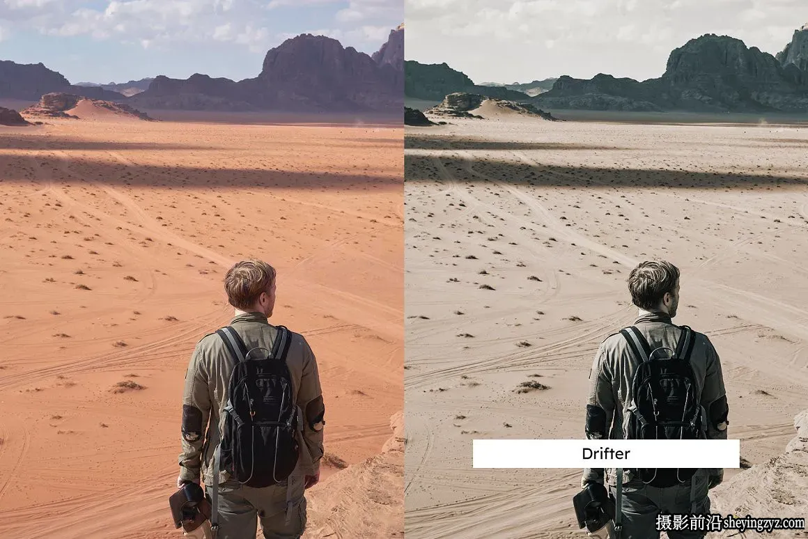 沙漠无人区旅拍风光调色LR预设 Unforgiving DesertPresets and LUTs