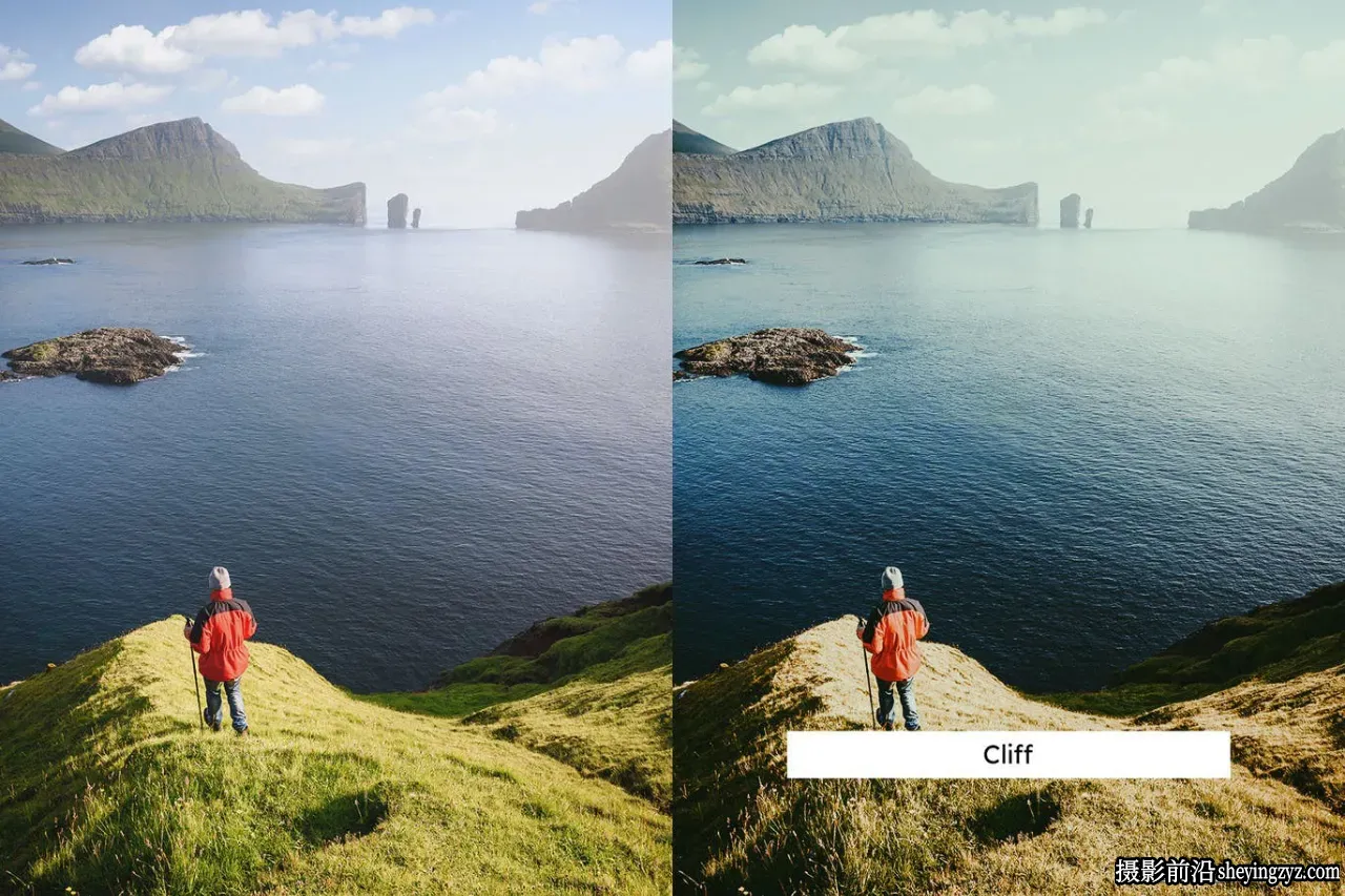 法罗群岛旅拍风光LR预设 Faroe Islands Lightroom Presets &amp; LUTs