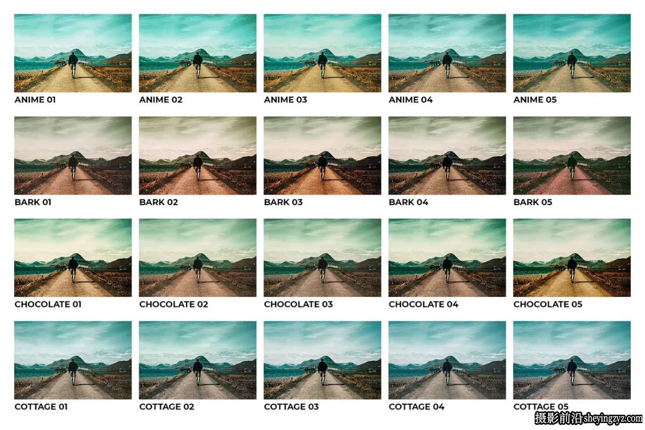 人文风光电影风光调色LR预设 Brown and Green LR Presets and LUT