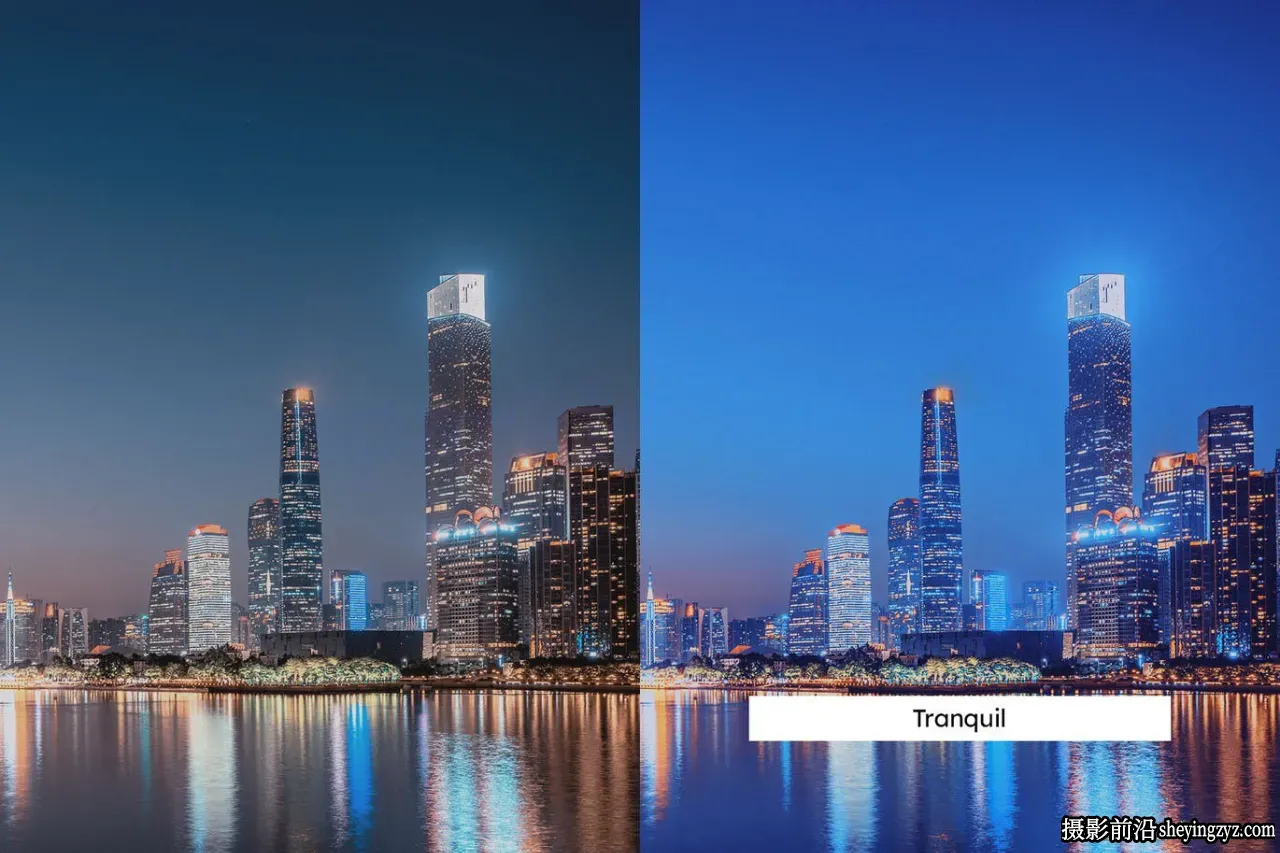 蓝调城市电影风光调色LR预设Blue Hour Lightroom Presets and LUTs