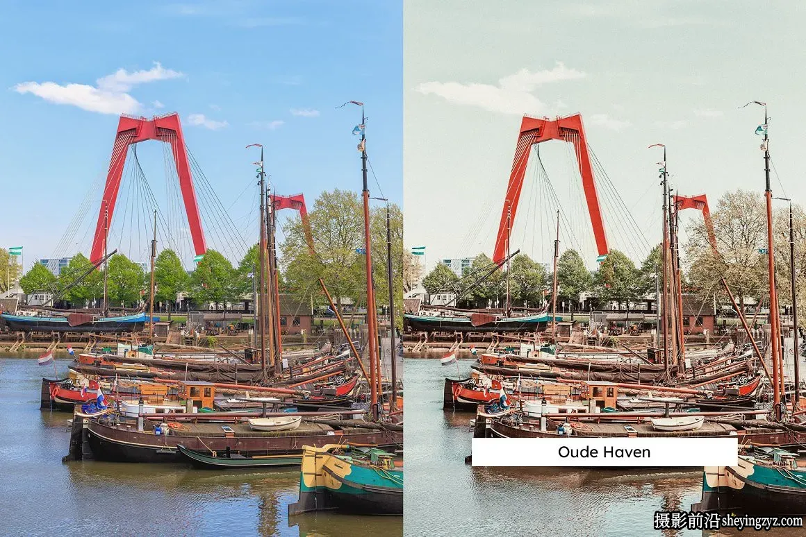 鹿特丹旅拍旅拍风光调色LR预设 Rotterdam Lightroom Presets LUTs