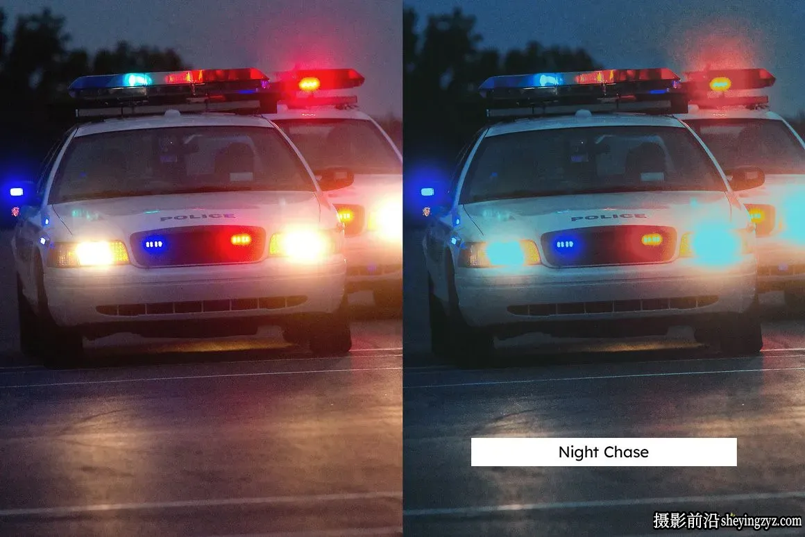 警匪电影色彩调色/LR/LUT预设 Cop Catcher Lightroom Presets LUTs