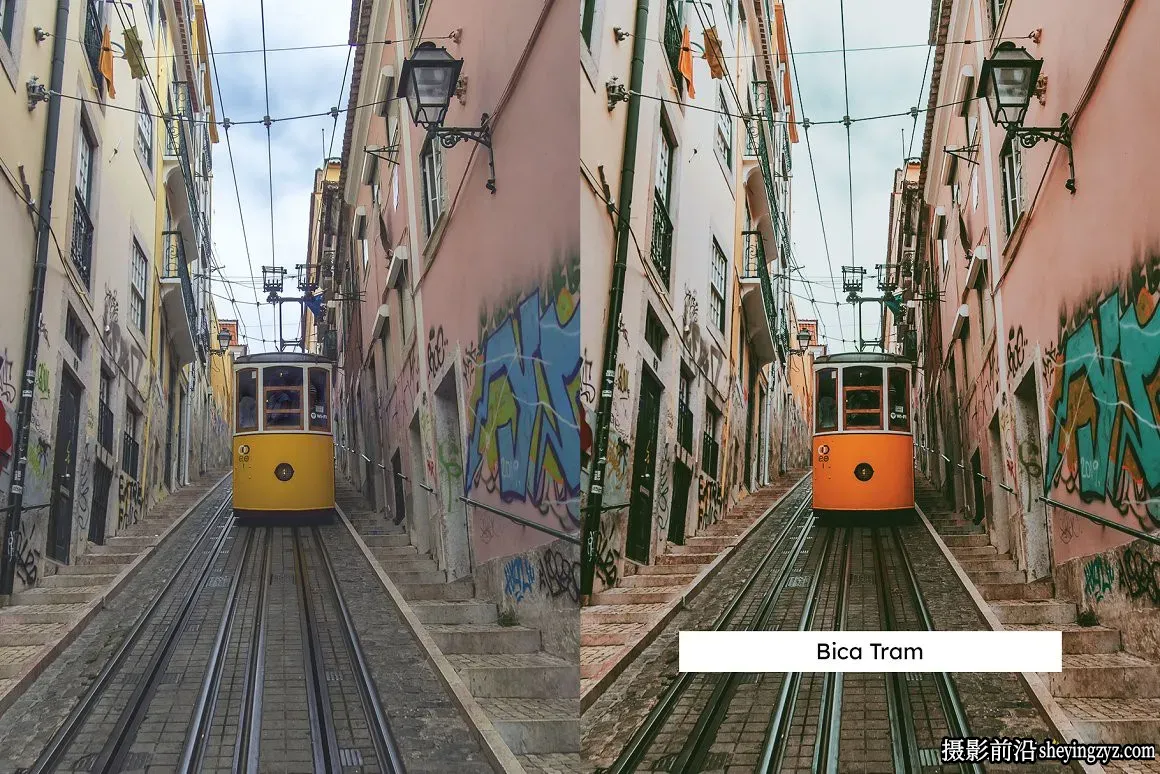 里斯本旅拍人文风光调色LR/LUT预设 Lisbon Lightroom Presets LUTs