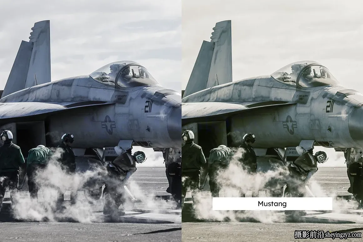 战争电影质感色彩调色LR/LUT预设 Aviators Lightroom Presets LUTs