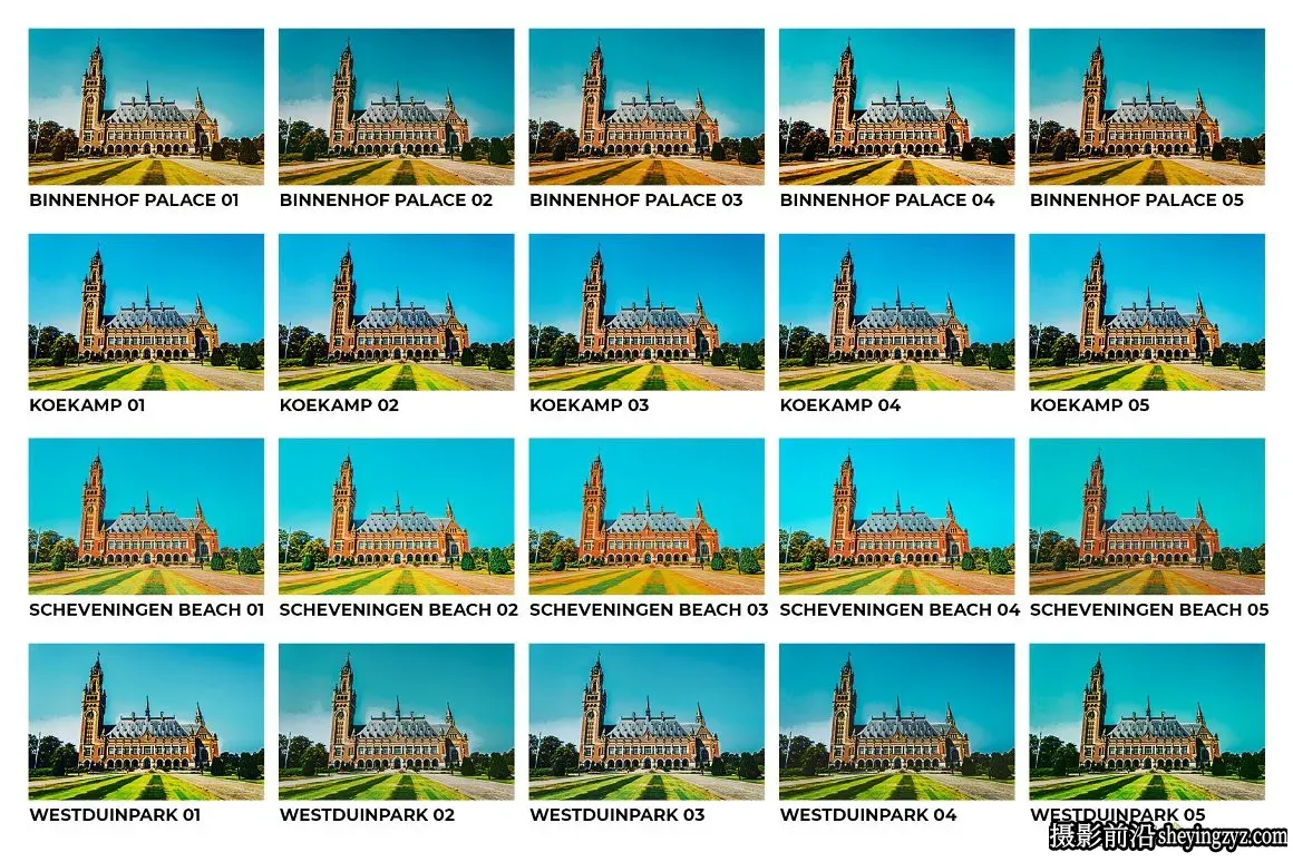 旅拍人文风光调色LR/LUT预设 Amsterdam Lightroom Presets