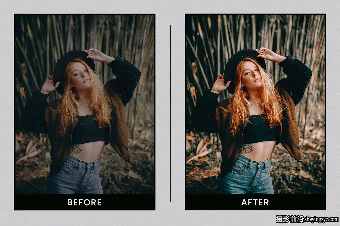 森系质感质感电影调色LR预设 Lightroom Presets Evergreen Clean