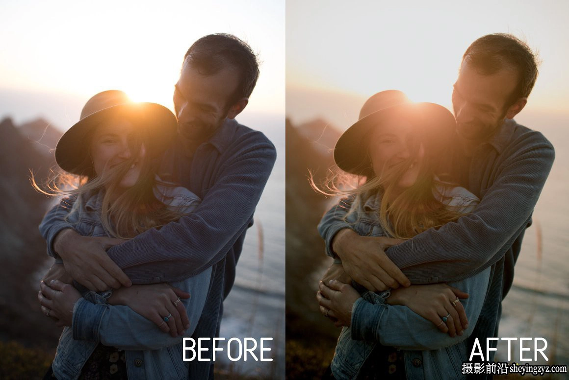 暖色情绪人像调色LR预设及手机调色滤镜 Sunset Lightroom Presets