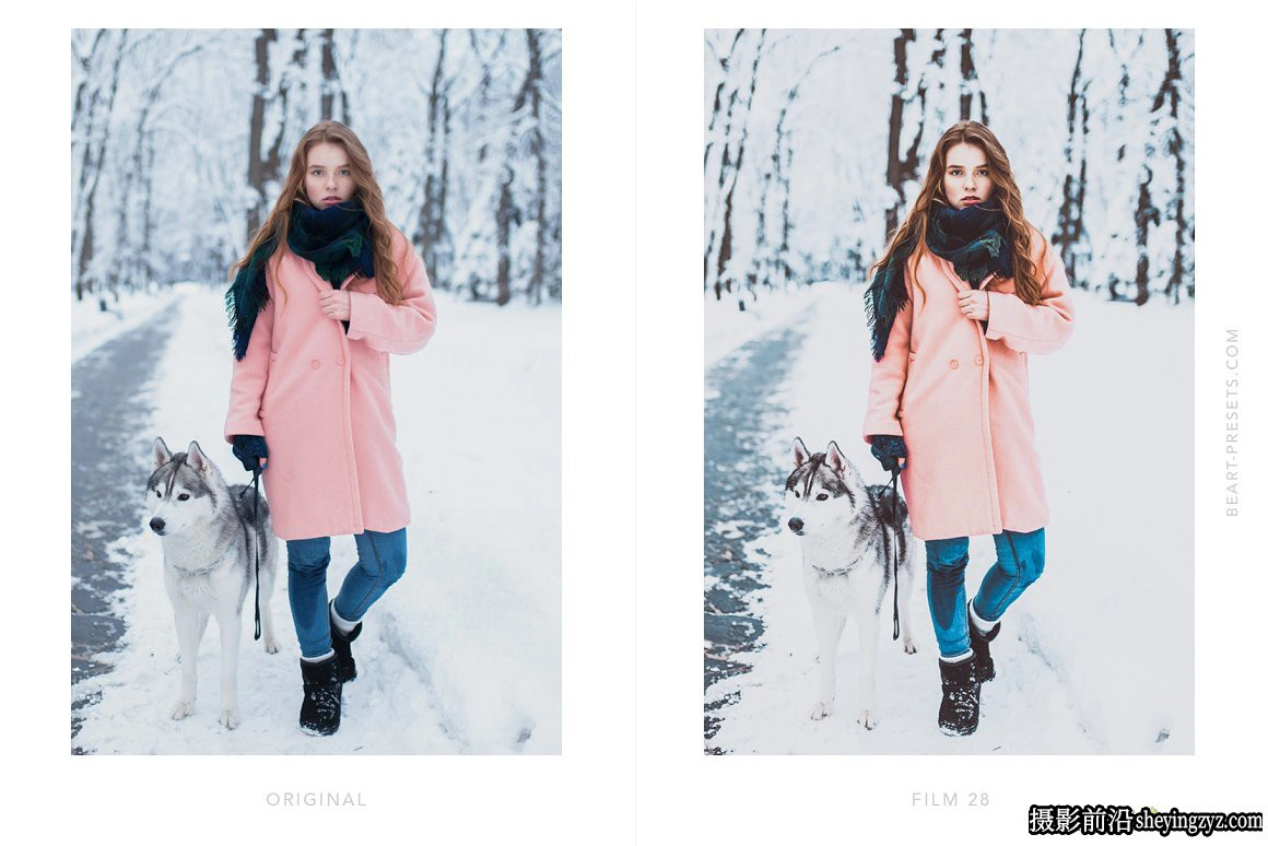 VSCO电影胶片人像调色LR预设+手机滤镜VSCO Film Lightroom Presets
