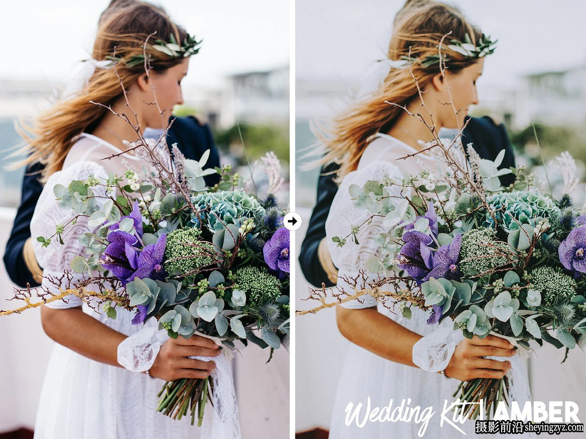 婚礼胶片人像调色LR预设及手机调色预设 Wedding Lightroom Presets